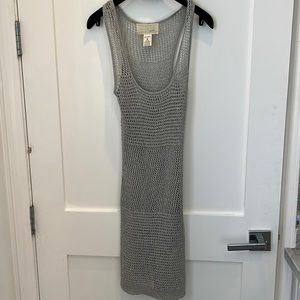 Ya-Ya beautiful crochet metallic dress